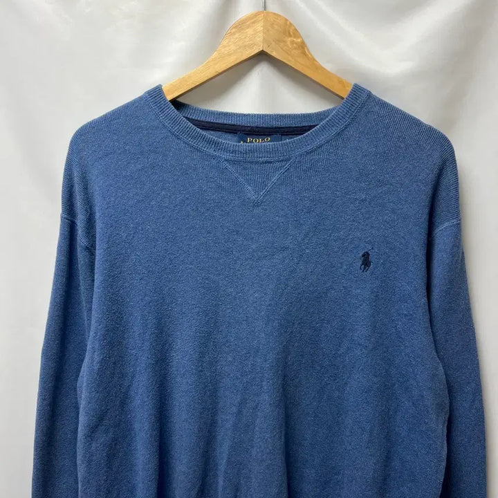 [BUNJANG] Polo Ralph Lauren Blue Knit L / [정품/L] 폴로 랄프로렌 블루 연파랑 니트