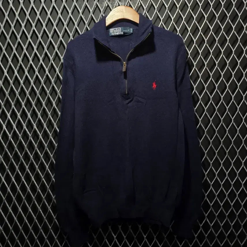[BUNJANG] Polo Ralph Lauren Half-Zip Knit Sweater Size S / 폴로 랄프로렌 하프집업 니트 S