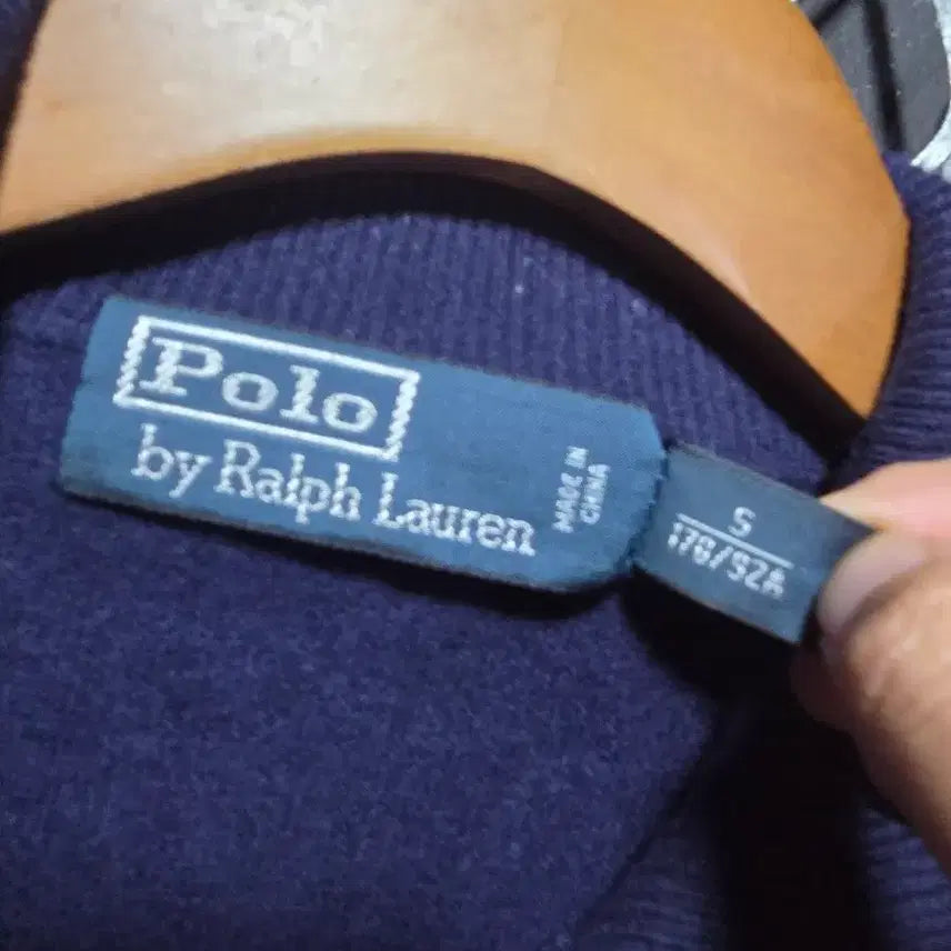 [BUNJANG] Polo Ralph Lauren Half-Zip Knit Sweater Size S / 폴로 랄프로렌 하프집업 니트 S