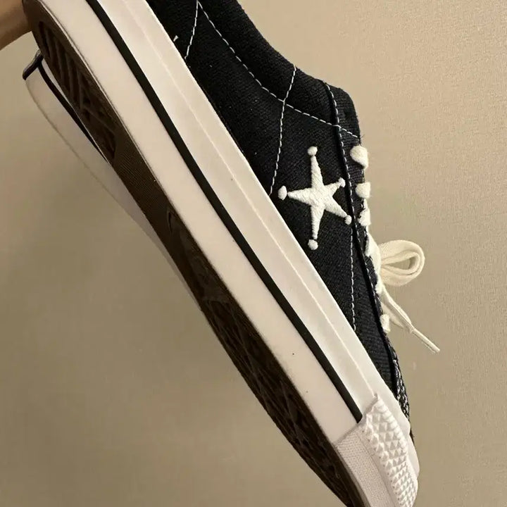 [BUNJANG] Converse Stussy One Star Black / 새상품) 컨버스 스투시 원스타 265