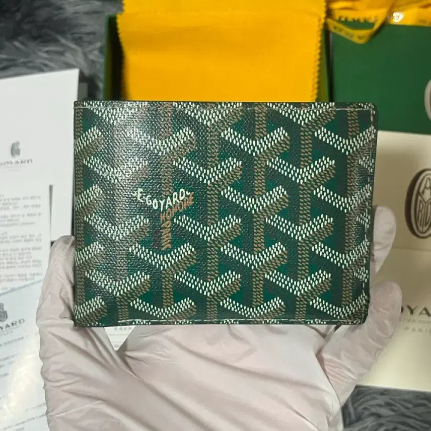 [BUNJANG] Goyard Victorie Wallet Green / [풀구성]고야드 빅투아르 반지갑 그린