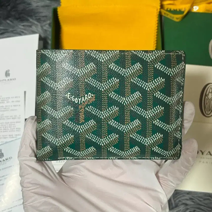 [BUNJANG] Goyard Victorie Wallet Green / [풀구성]고야드 빅투아르 반지갑 그린