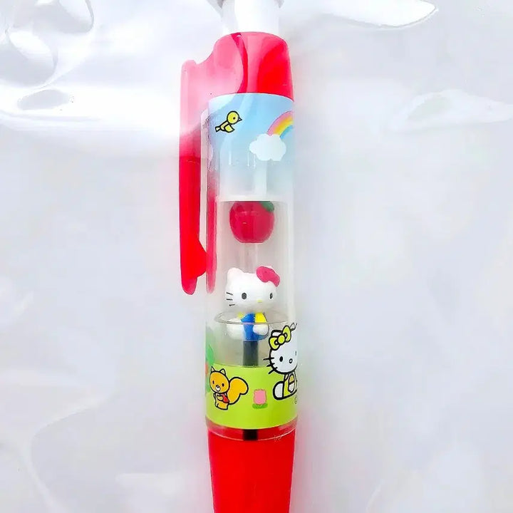 [BUNJANG] Balloon Kitty Ballpoint Pen / 풍선 탄 볼펜, 풍선 키티 볼펜, 구름 키티, 키티 볼펜