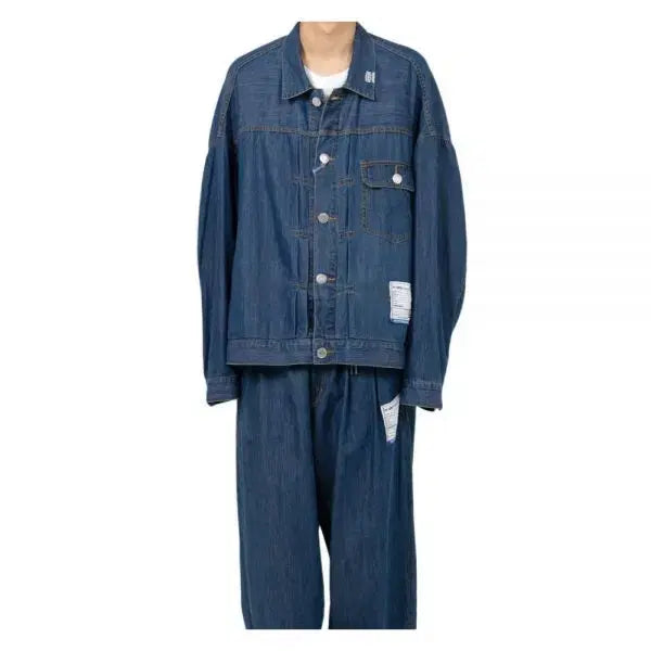 [BUNJANG] Maison Mihara Yasuhiro Cotton Tencel Denim Jacket / Maison MIHARA YASUHIRO 데님자켓