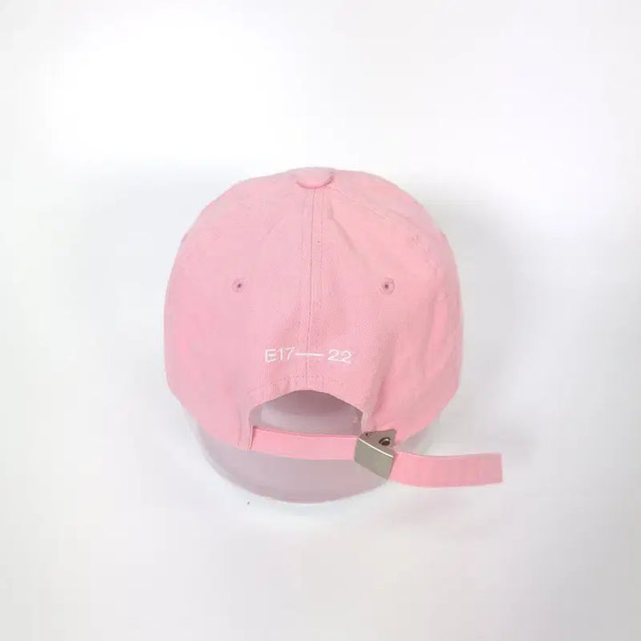 [BUNJANG] EMIS Color-Blocked Two-Tone Ball Cap (Pink/Beige) / 이미스 배색 투톤 핑크 베이지 볼캡