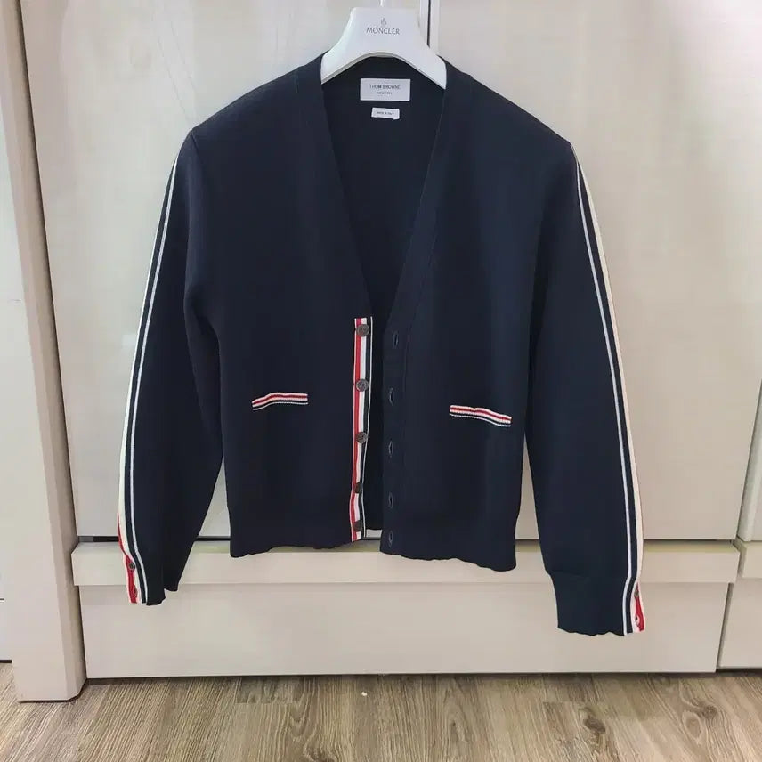 [BUNJANG] Thom Browne Milano Stitch Cardigan / 톰브라운 밀라노스티치 가디건 삼선맨투맨패딩자켓수트반팔슬랙스