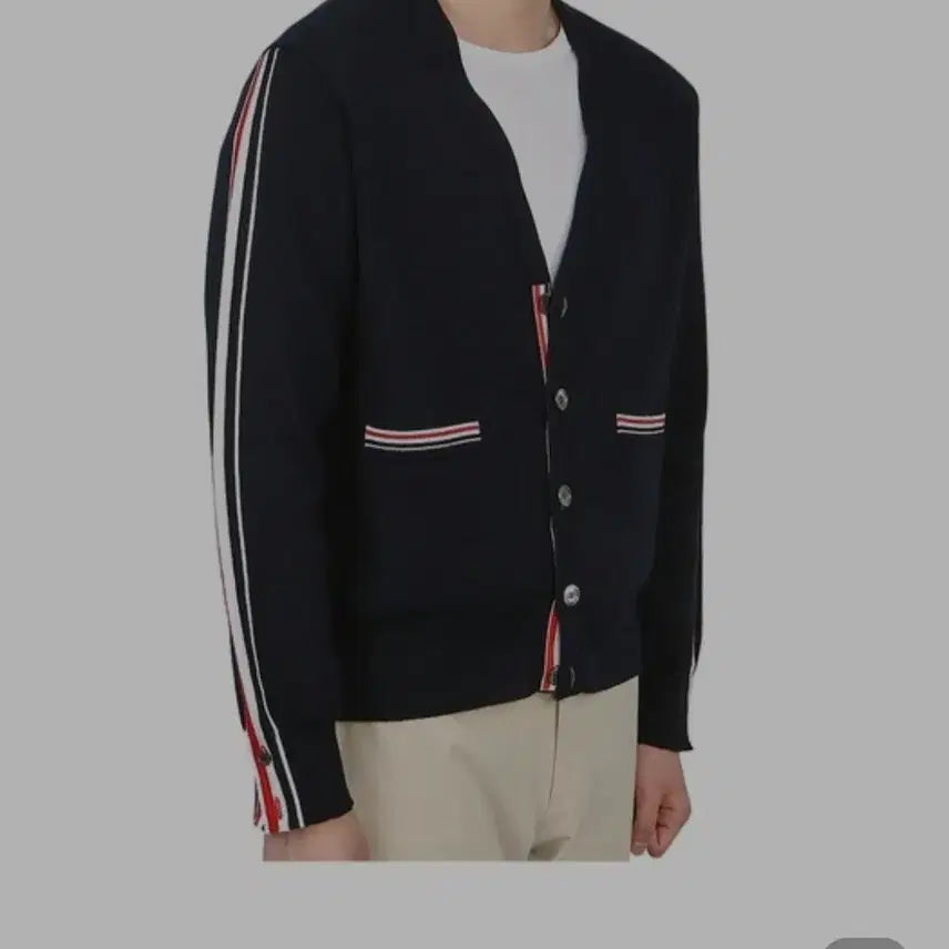 [BUNJANG] Thom Browne Milano Stitch Cardigan / 톰브라운 밀라노스티치 가디건 삼선맨투맨패딩자켓수트반팔슬랙스