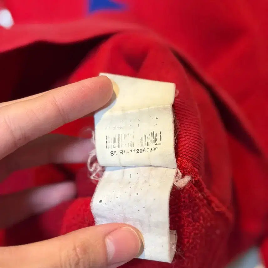 [BUNJANG] Polo Ralph Lauren Big Pony Hoodie Red / 폴로 랄프로렌 빅포니 후드티 레드