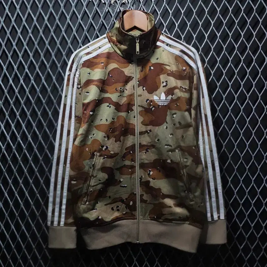 [BUNJANG] Adidas Firebird Camo Jersey Track Top XS / 아디다스 파이어버드 카모 져지 트랙탑 XS