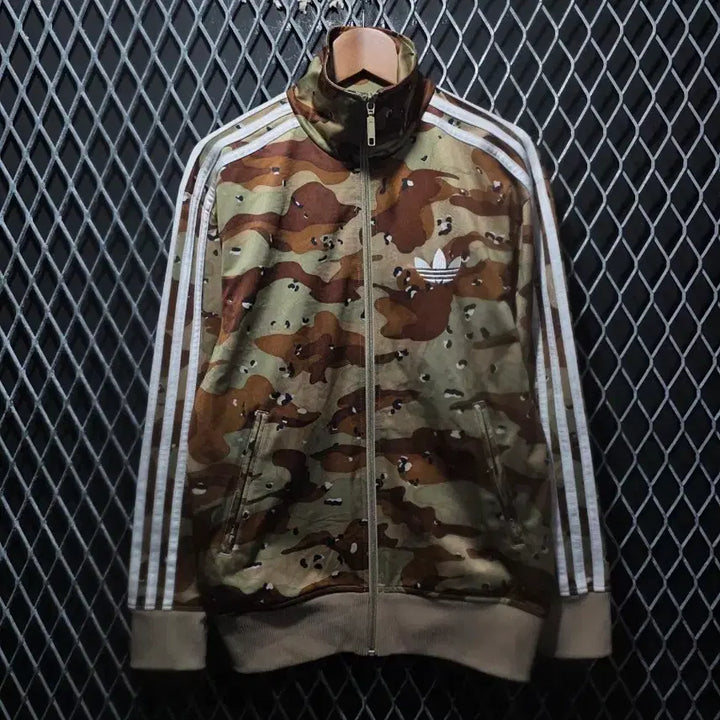 [BUNJANG] Adidas Firebird Camo Jersey Track Top XS / 아디다스 파이어버드 카모 져지 트랙탑 XS