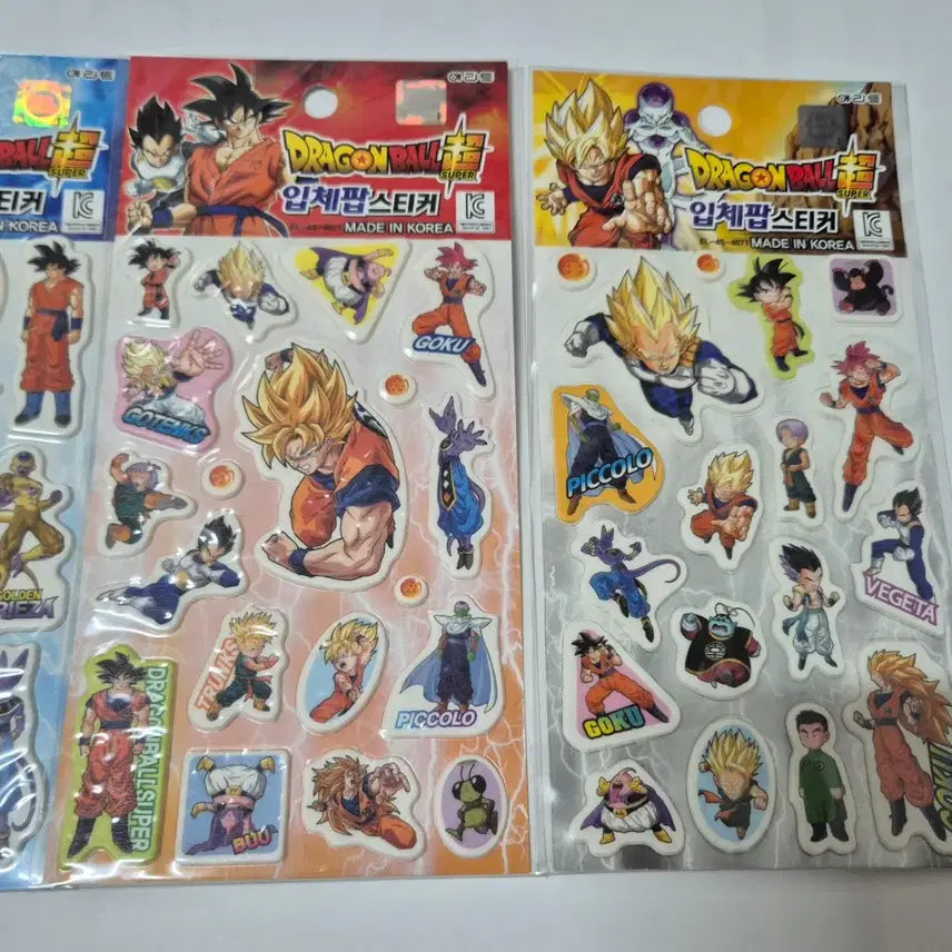 [BUNJANG] Dragon Ball Classic Stickers / 고전 드레곤볼 스티커