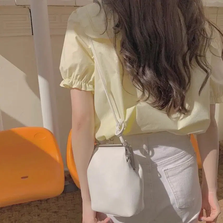 [BUNJANG] Minitmute Mini Coin Bag Pure White / 미닛뮤트 미니 코인드 퓨어화이트