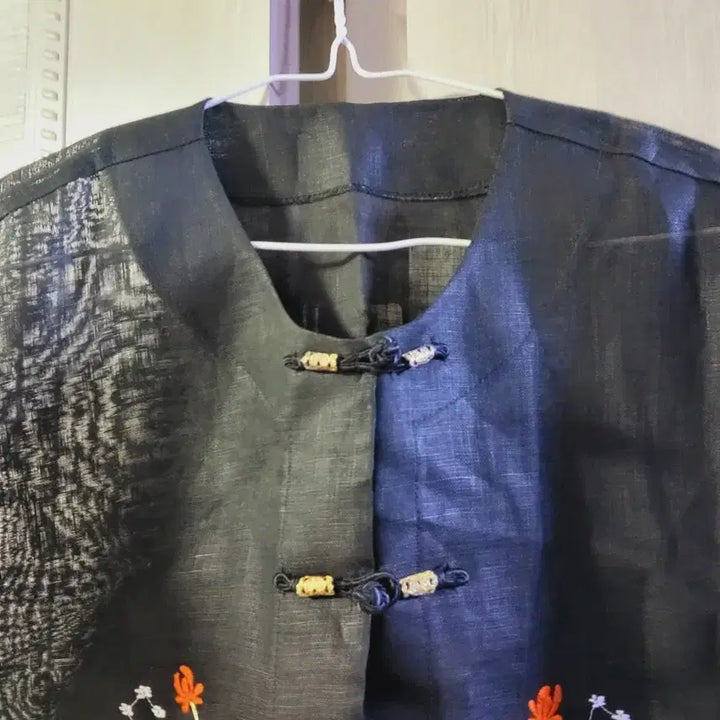 [BUNJANG] Embroidered Ramie Jacket New Product / 자수 모시저고리 새상품
