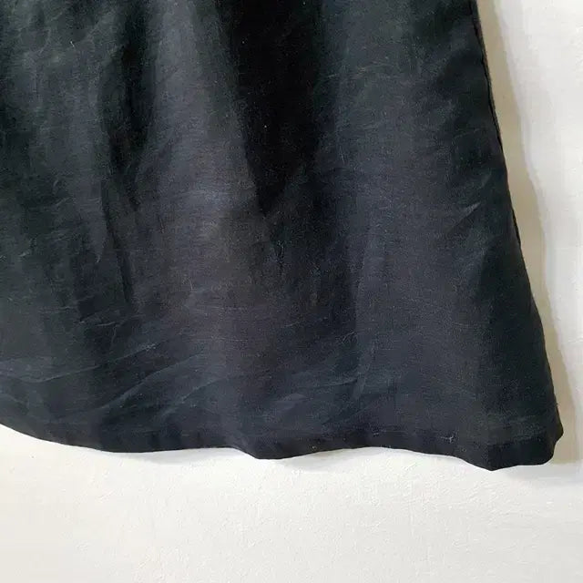[BUNJANG] PONT de CHALONS 100% Linen Dress Black / PONT de CHALONS 린넨 100% 원피스 블랙