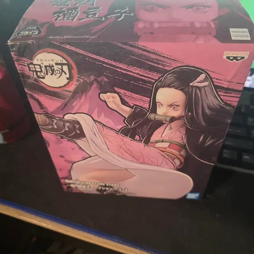 [BUNJANG] Demon Slayer Nezuko Vibration Statue (Opened) / 택포 개봉 바이브레이션 네즈코
