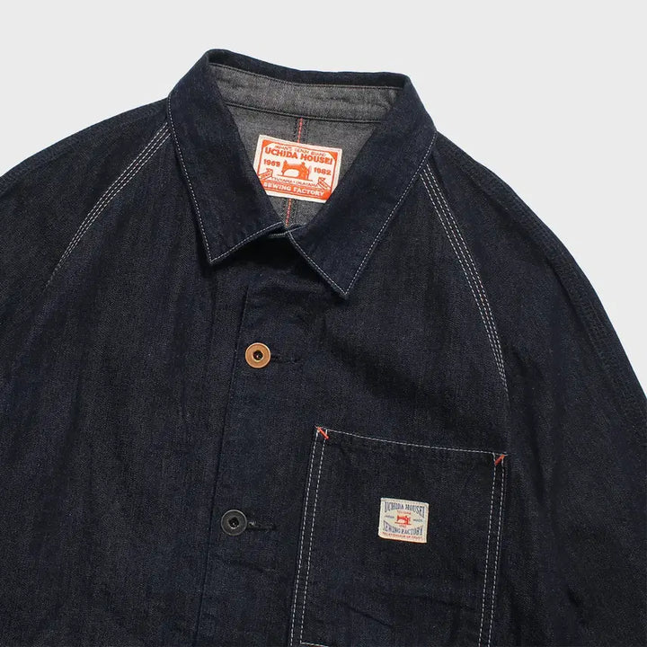 [BUNJANG] UCHIDA HOUSEI Denim Jacket / UCHIDA HOUSEI 데님자켓