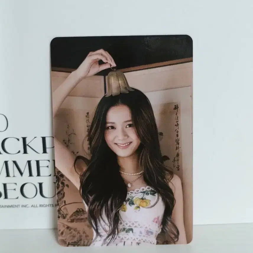 [BUNJANG] BLACKPINK Jisoo Summer Diary 2020 Photocard &amp; Postcard Set / 블랙핑크 지수 섬머다이어리 2020 포카+엽서