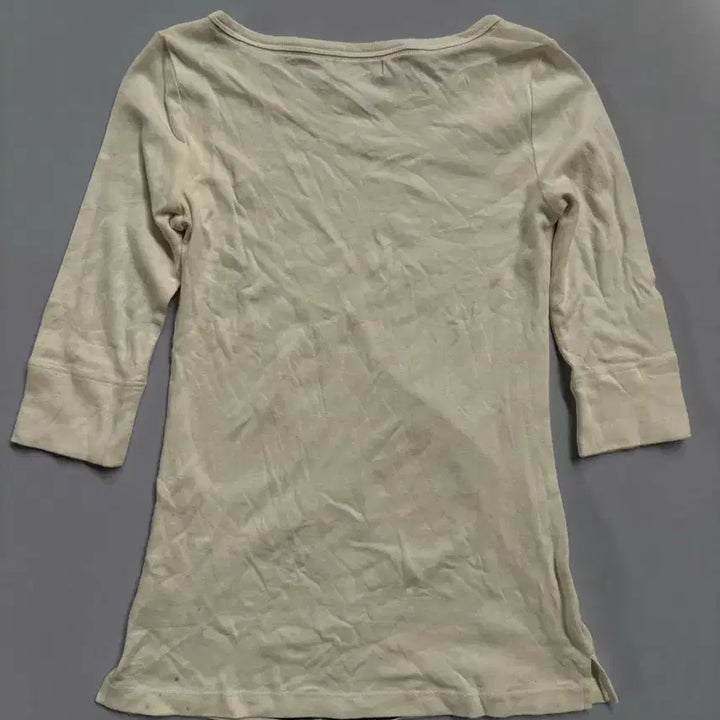 [BUNJANG] Burberry Blue Label Vintage 7-Sleeve T-Shirt / 버버리 블루라벨 빈티지 7부 긴팔 티셔츠