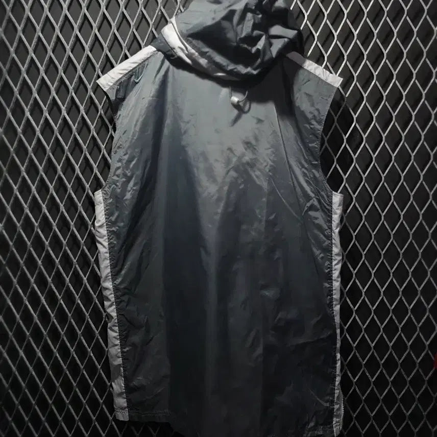 [BUNJANG] Nike Old School Half Zip Windbreaker Vest Size 95 / 나이키 올드스쿨 하프집업 바람막이 조끼 95