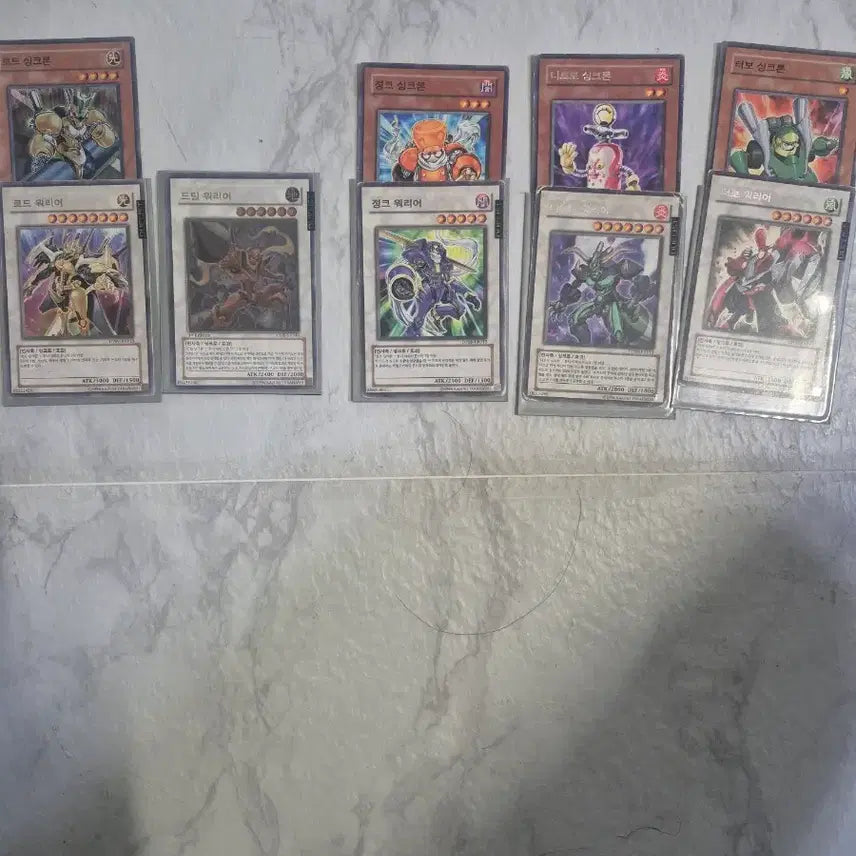 [BUNJANG] Yu-Gi-Oh! Warrior Monster Set / 유희왕 카드 워리어 세트
