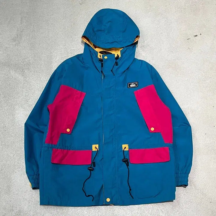 [BUNJANG] Woolrich Color-Block Windbreaker Jacket / 울리치 배색 바람막이 s10943