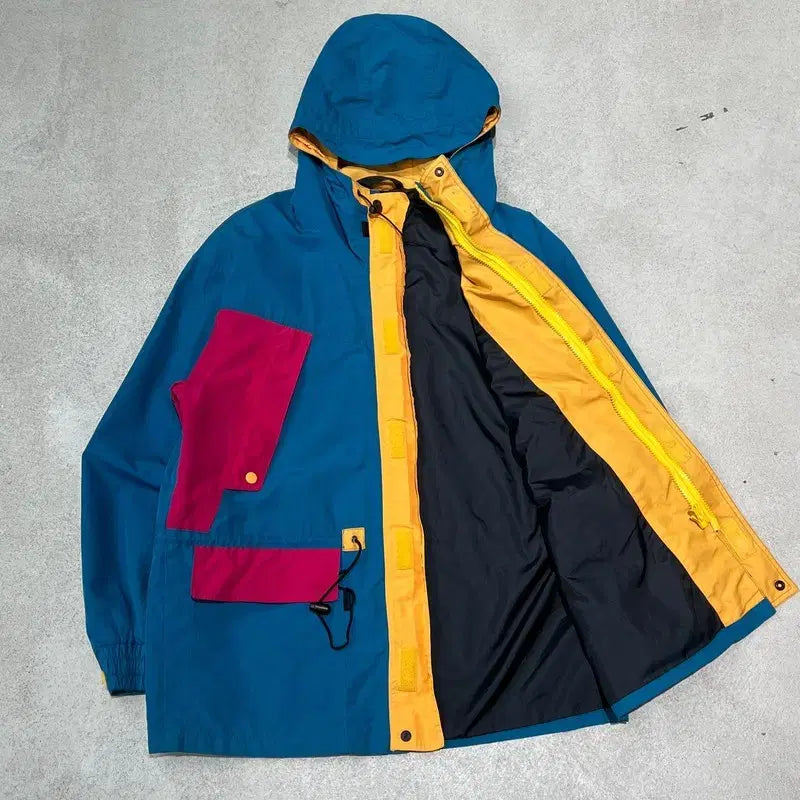 [BUNJANG] Woolrich Color-Block Windbreaker Jacket / 울리치 배색 바람막이 s10943