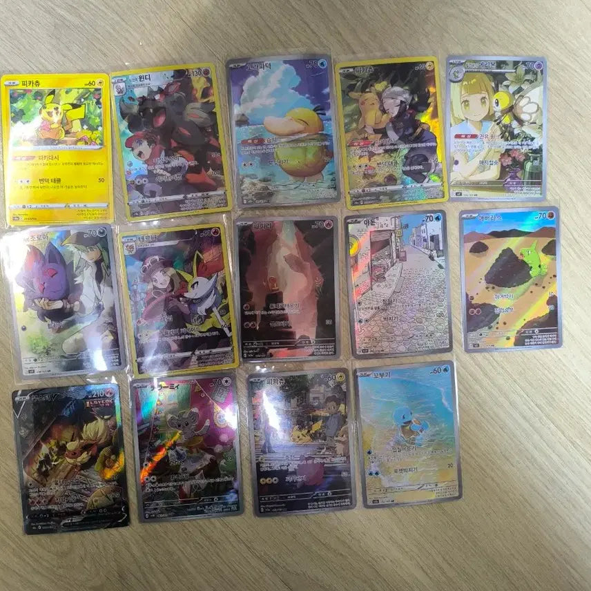 [BUNJANG] Pikachu 151 AR, Booster V Special Edition, Charmander AR, Rare Bundle Set / 피카츄 151 AR, 부스터v 특일, 파이리 AR 등  레어 일괄 판매
