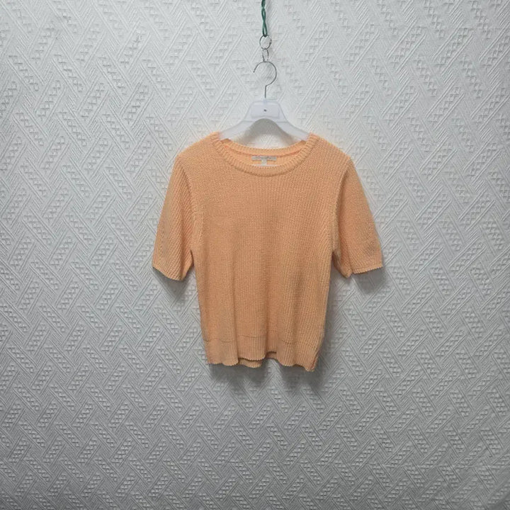 [BUNJANG] Plastic Island Knit Short Sleeve Top Size S / D191 플라스틱아일랜드 니트 반팔 S