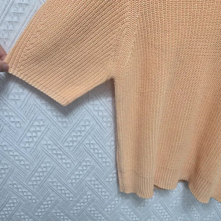 [BUNJANG] Plastic Island Knit Short Sleeve Top Size S / D191 플라스틱아일랜드 니트 반팔 S