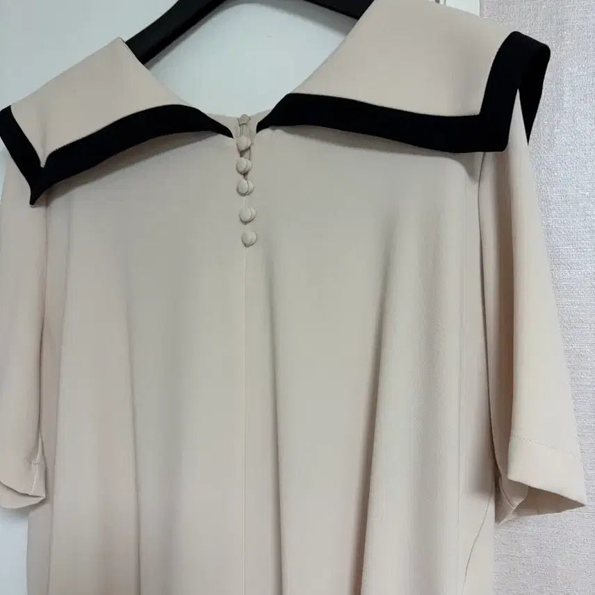 [BUNJANG] Marine Ivory Long Dress Size 66 / 마린 아이보리 롱원피스 66싸이즈