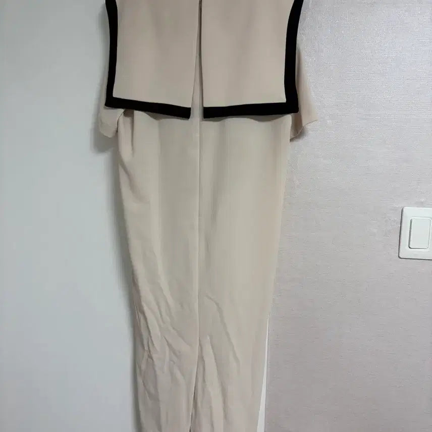 [BUNJANG] Marine Ivory Long Dress Size 66 / 마린 아이보리 롱원피스 66싸이즈