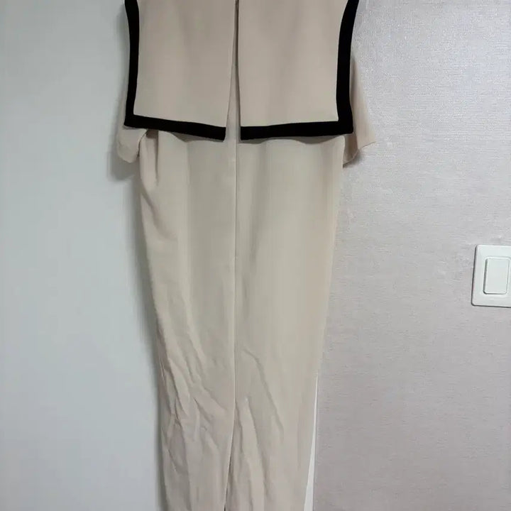 [BUNJANG] Marine Ivory Long Dress Size 66 / 마린 아이보리 롱원피스 66싸이즈