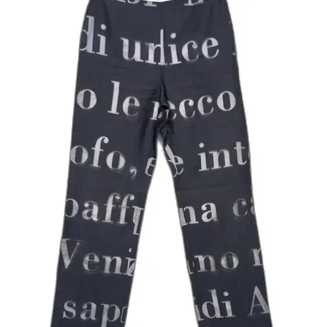 [BUNJANG] Moschino Lettering High-Waisted Women&