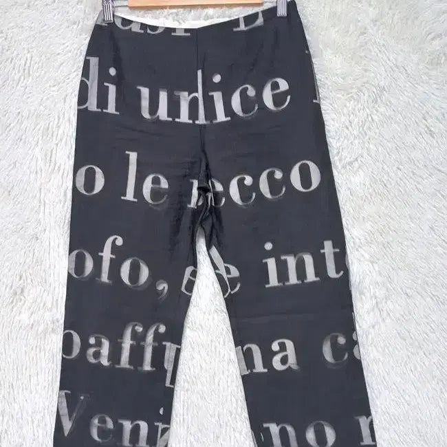 [BUNJANG] Moschino Lettering High-Waisted Women&