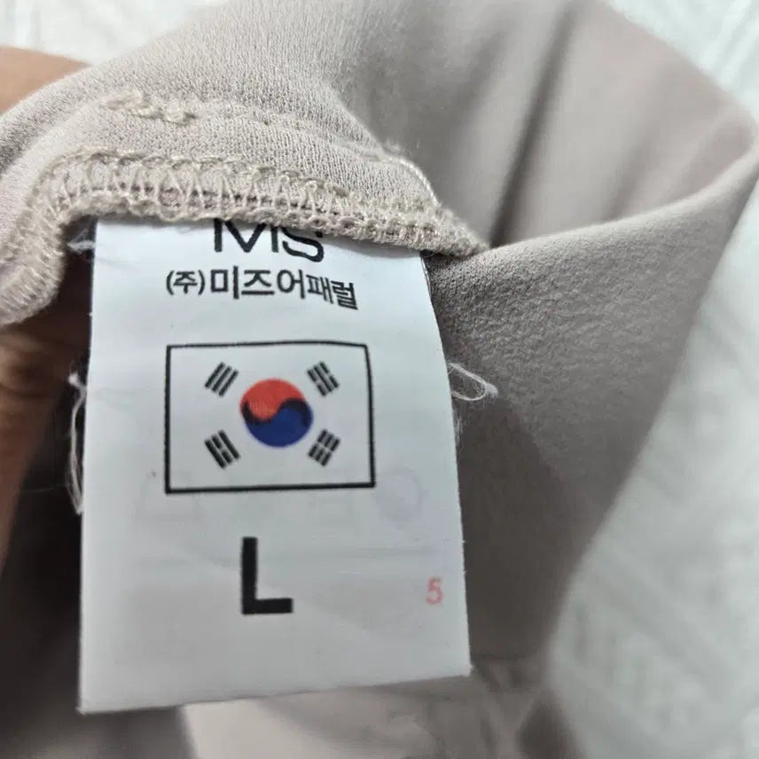 [SOLD OUT] D212 여성 베이지색 밴딩 반바지 L