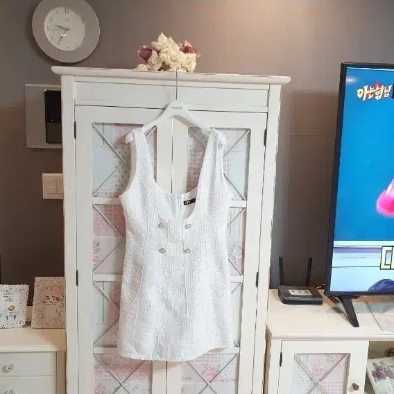 [BUNJANG] Zara Tweed Mini Dress Size 55 / 자라 트위드 원피스/55