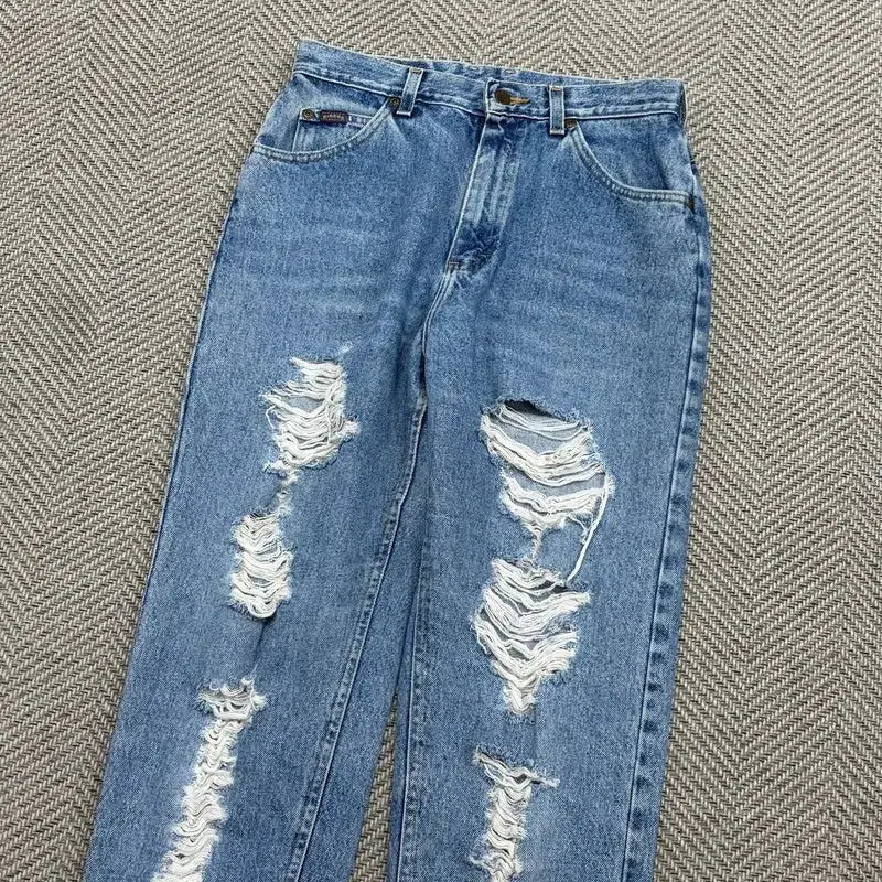 [BUNJANG] Lee Distressed Denim Pants v3313 / Lee 라이더스 디스트로이드데님팬츠 v3313