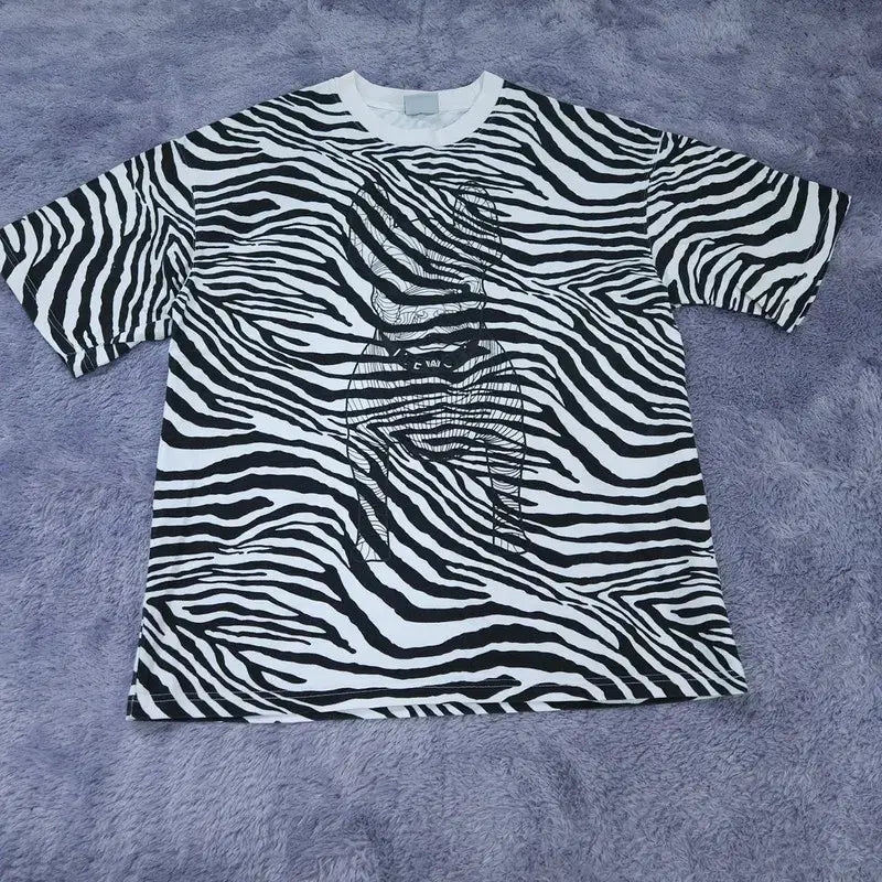 [BUNJANG] Life Work Graphic T-Shirt / L 라이프워크 반팔 티 | 0430A18