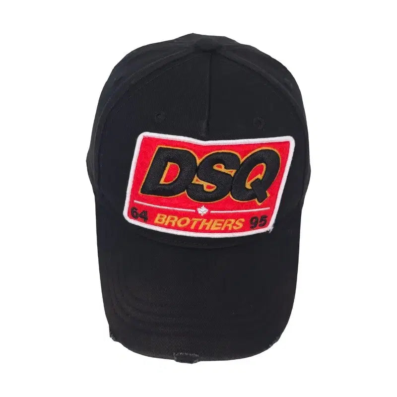 [BUNJANG] DSQUARED2 Patch Distressed Baseball Cap / 디스퀘어드2 DSQ 패치 디스트로이드 볼캡