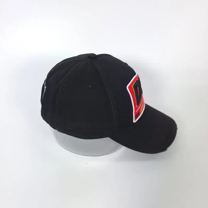 [BUNJANG] DSQUARED2 Patch Distressed Baseball Cap / 디스퀘어드2 DSQ 패치 디스트로이드 볼캡