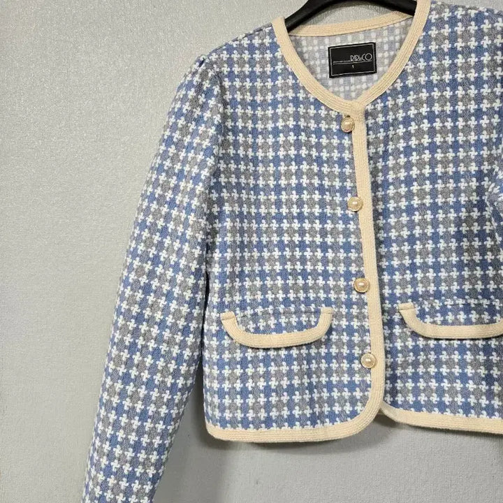 [BUNJANG] Ririncro Tweed Crop Jacket / 리리앤코 크롭 트위드쟈켓 55