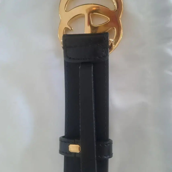 [BUNJANG] Gucci GG Marmont Belt Black Gold Hardware / 벨트