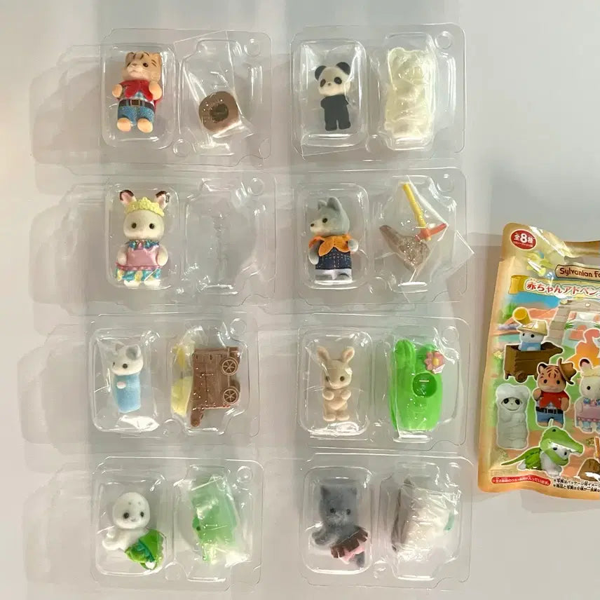 [BUNJANG] Sylvanian Families Blind Bag Adventure 8-Piece Full Set / 실바니안 블라인드백 어드벤처 8종 풀세트