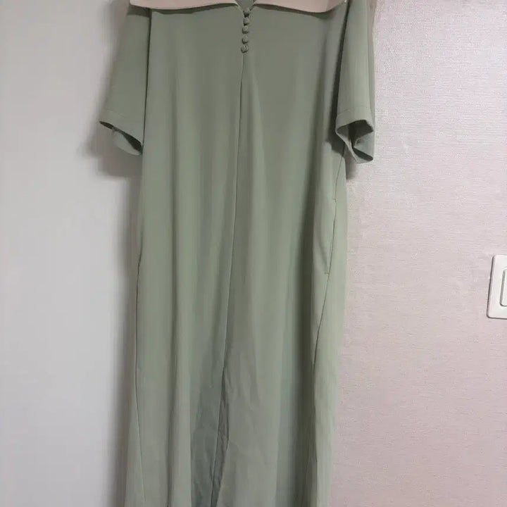 [BUNJANG] Mint Long Dress Size 66 / 마린 민트 롱원피스 66싸이즈