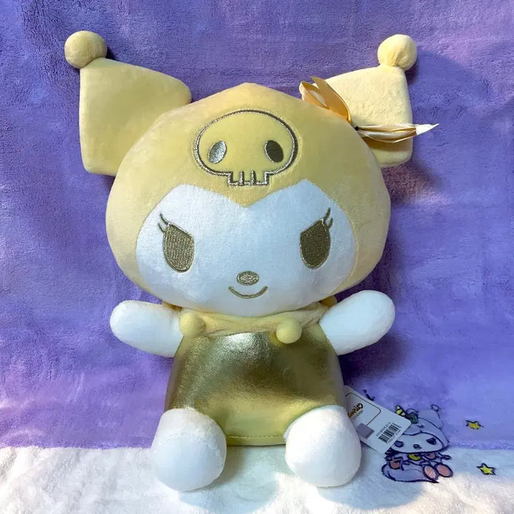 [BUNJANG] Sanrio Kuromi Plush Doll - Gold Version / 산리오 쿠로미 봉제인형 _ 골드 30