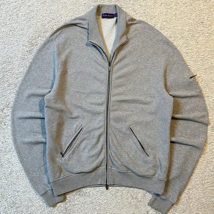 [SOLD OUT] [L] 폴로 랄프로렌 퍼플라벨 투웨이 코튼 집업 자켓 그레이