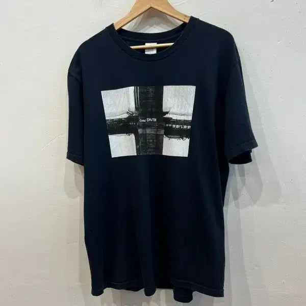 [BUNJANG] Supreme 19AW Bridge Short Sleeve T-Shirt Navy L / 슈프림 19AW 브릿지 반팔 티셔츠 네이비 L