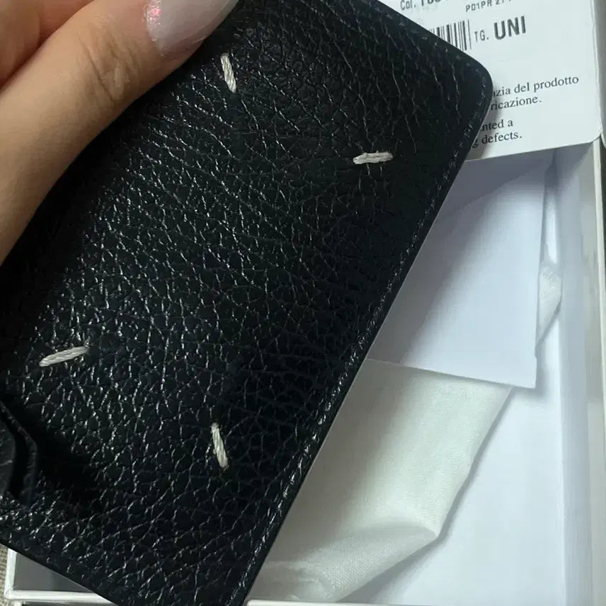 [BUNJANG] Maison Margiela Stitch Zipper Wallet / 100% 정품 메종마르지엘라 스티치 지퍼