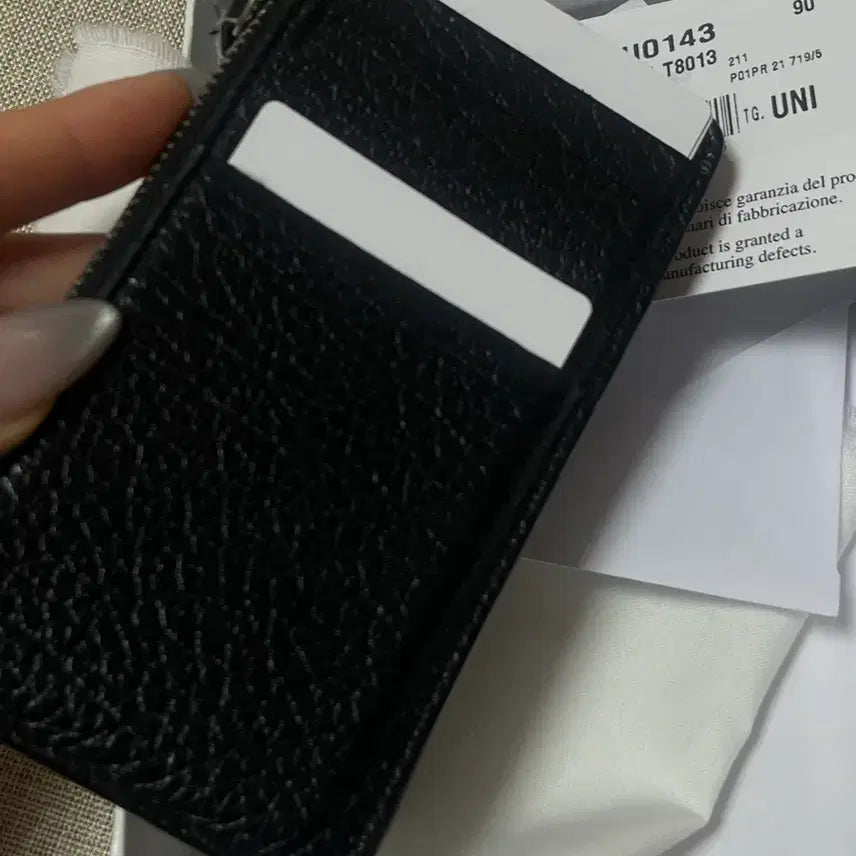 [BUNJANG] Maison Margiela Stitch Zipper Wallet / 100% 정품 메종마르지엘라 스티치 지퍼