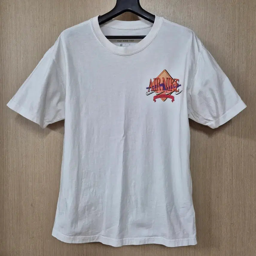 [BUNJANG] Nike Air Logo Short Sleeve T-Shirt White / [S]나이키 에어 반팔 티셔츠